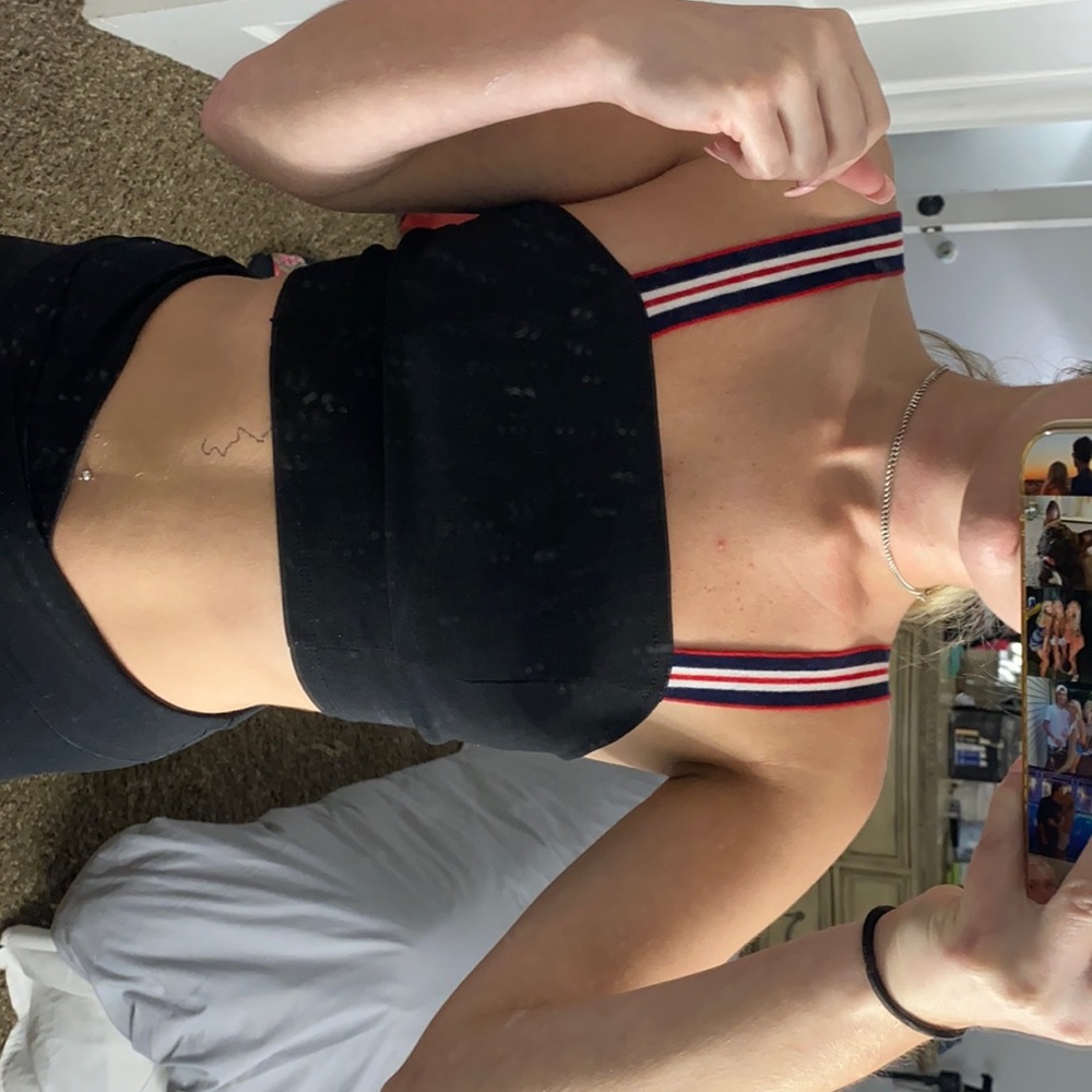 Urban Outfitters Black Crop-top